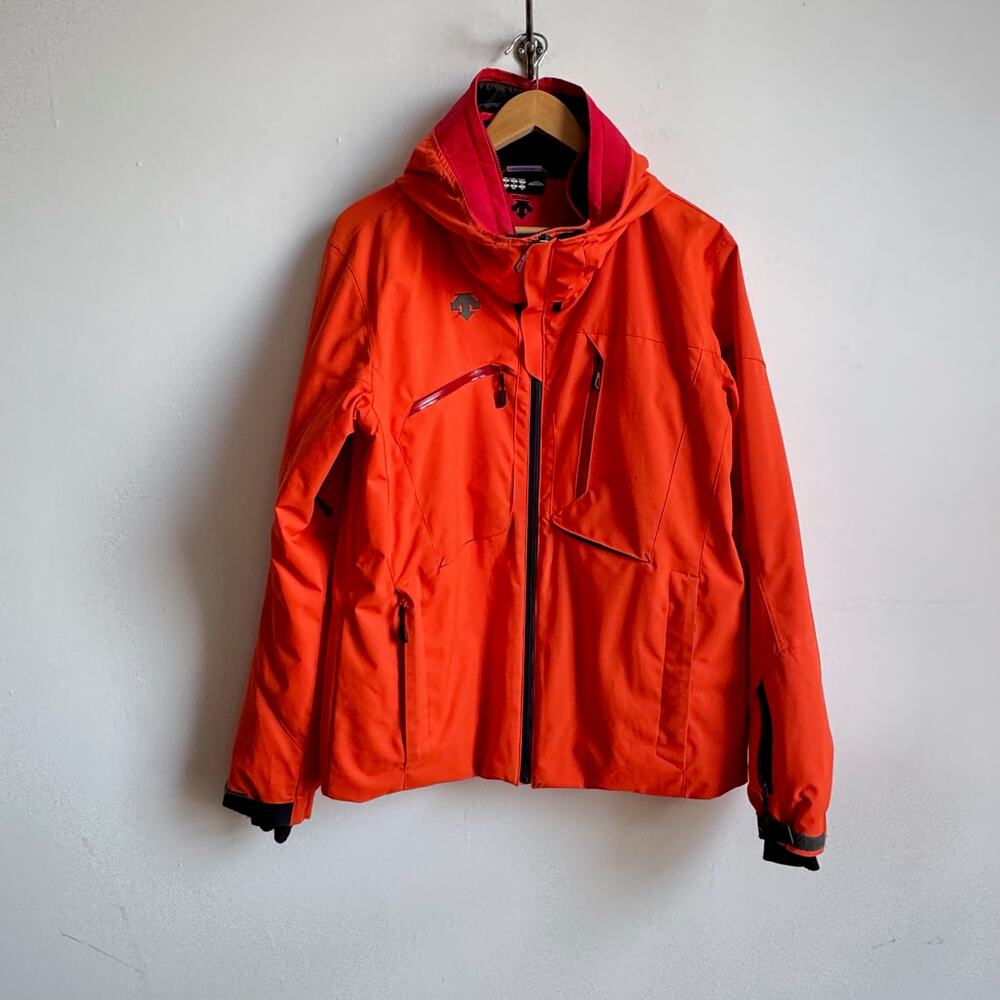 DESCENTE Men's Ski Jacket in Orange